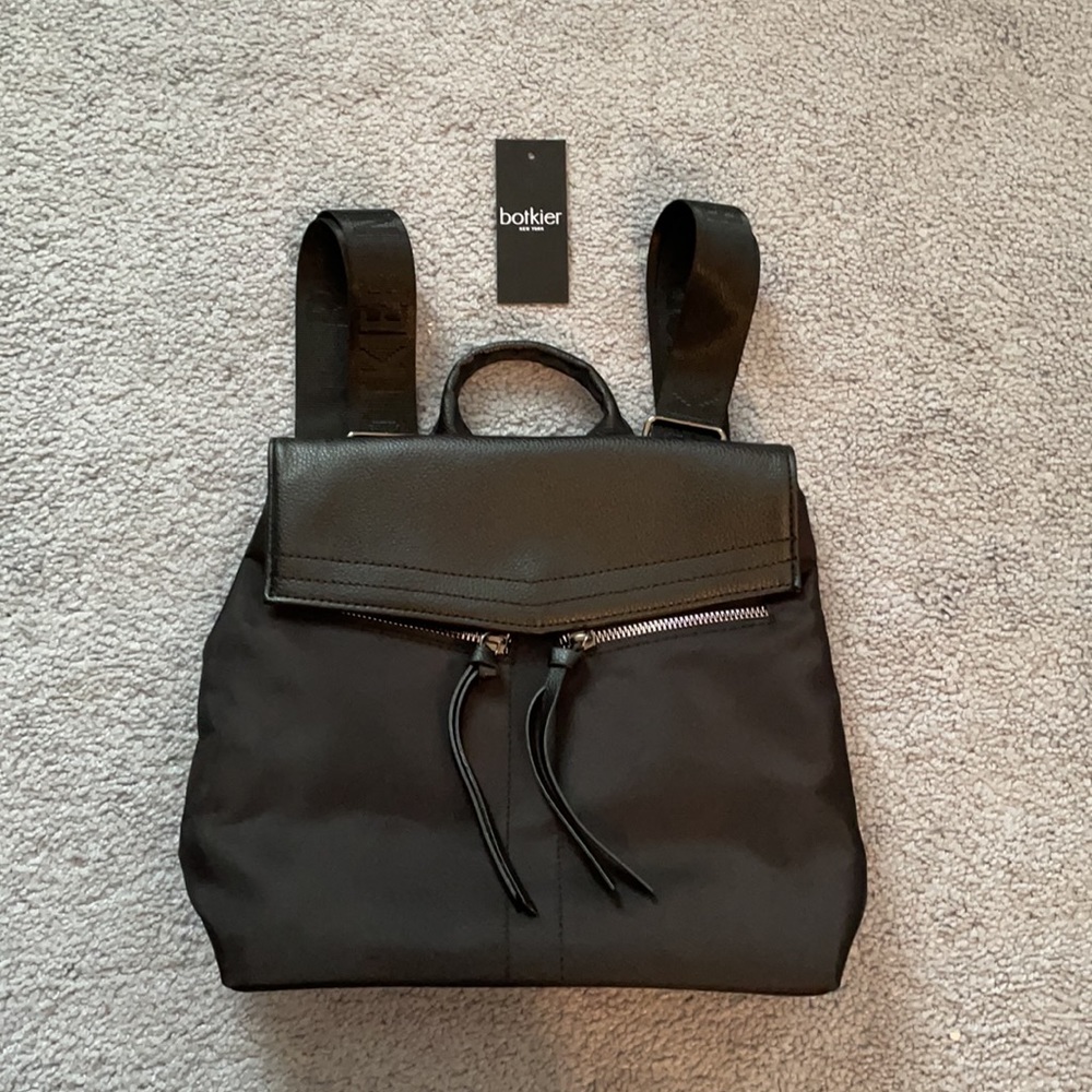 Botkier New York black mini trigger backpack